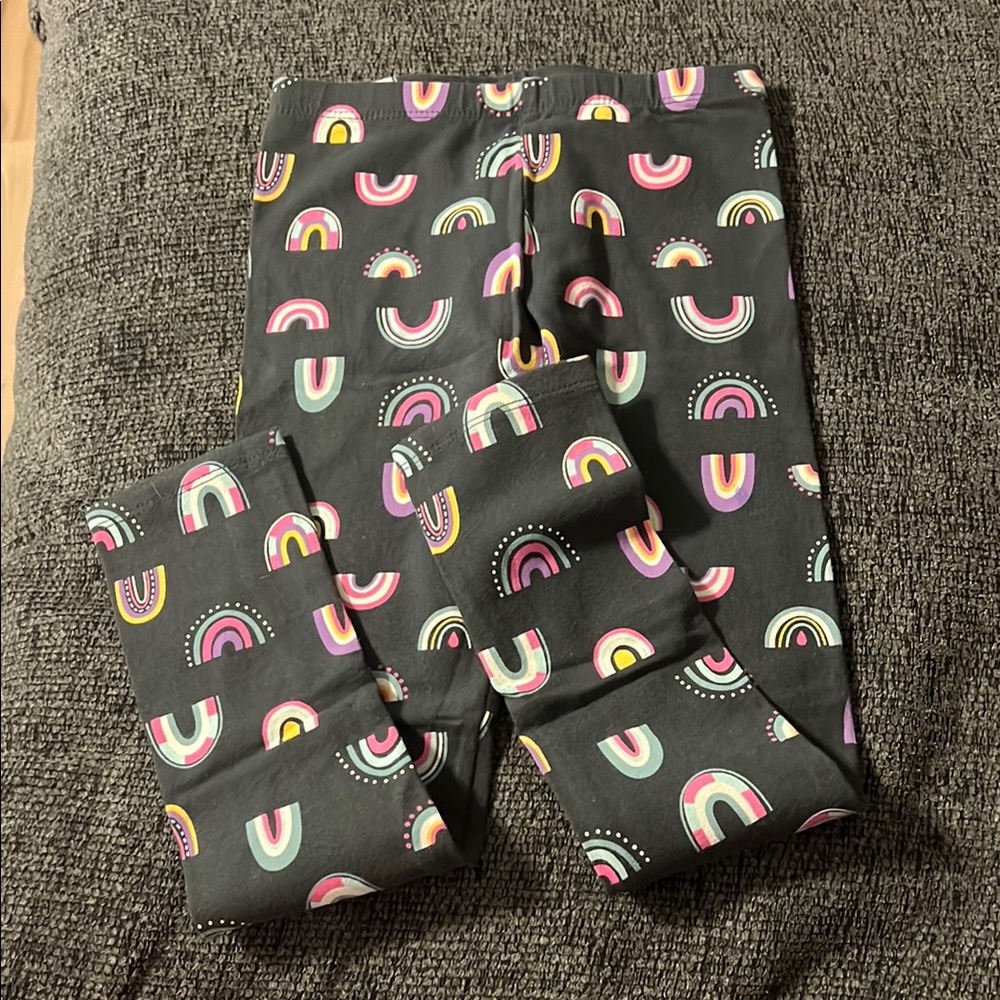 Kids Rainbow Print Leggings